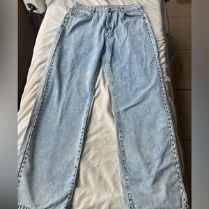 Light Blue Studded Jeans